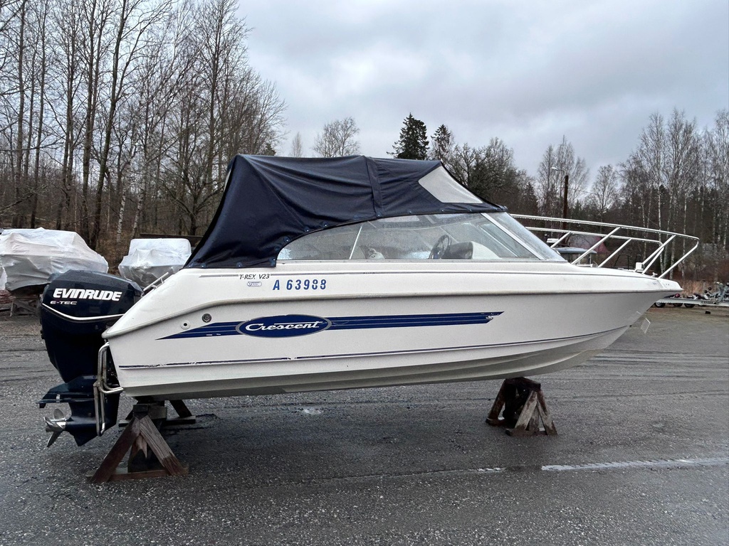 Cresent T-Rex V 23 + Evinrude 115