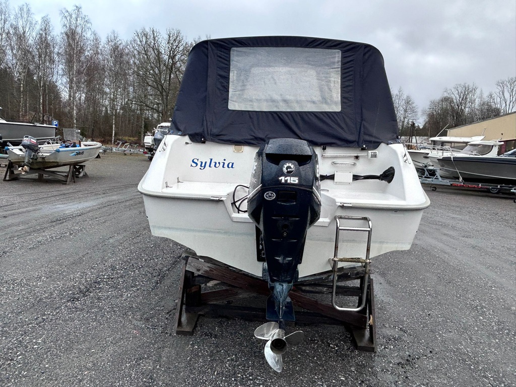 Cresent T-Rex V 23 + Evinrude 115